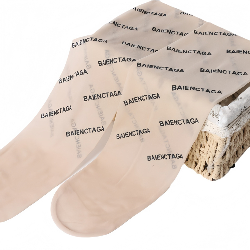 Ženske crne čarape s točkicama, ultra tanke, zaštita od sunca, bez šavova, T-crotch, dizajn s slovima
