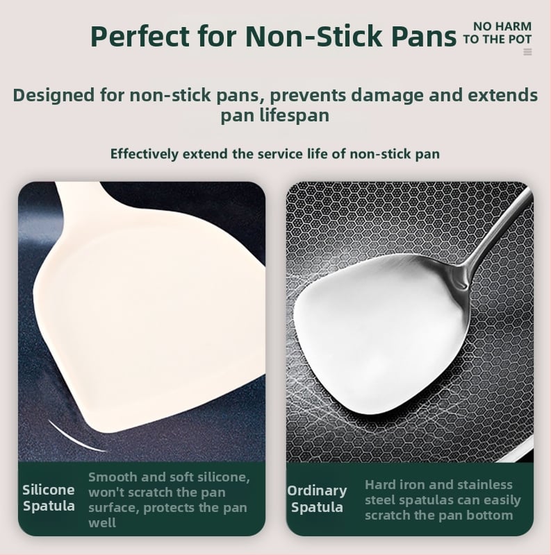 Set de linguri și spatule din silicon, antiaderent, rezistent la temperaturi înalte, ustensile de bucătărie