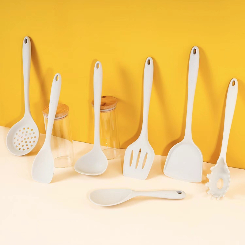 Set de linguri și spatule din silicon, antiaderent, rezistent la temperaturi înalte, ustensile de bucătărie