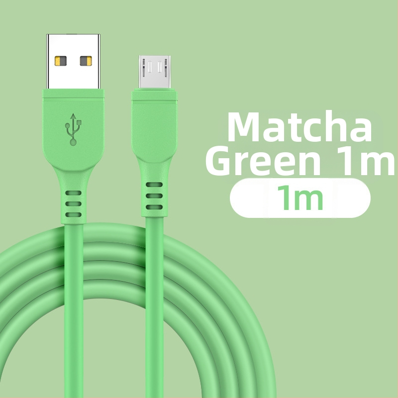 Kábel na nabíjanie z tekutého silikónu s konektormi Lightning, USB-C a Micro USB pre rýchle nabíjanie