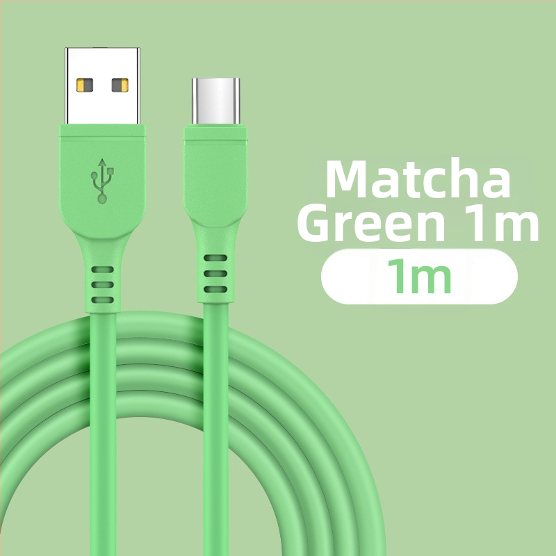 Kábel na nabíjanie z tekutého silikónu s konektormi Lightning, USB-C a Micro USB pre rýchle nabíjanie