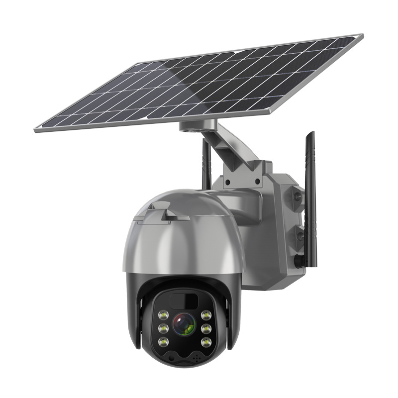 Cameră solară fără fir 4G pentru supraveghere la distanță, vizualizare nocturnă în culoare și HD