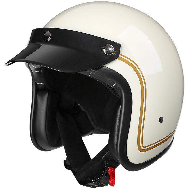 Kaciga u Harley stilu, polukaciga za motocikle, bicikle i električne skutere, unisex, odrasli