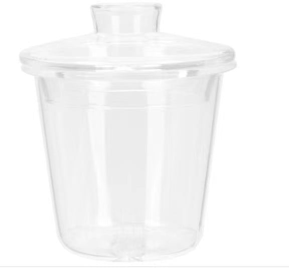 Sticlă borosilicată pentru ceainic: accesorii pentru interior, capac din sticlă, diverse capace și filtru de ceai