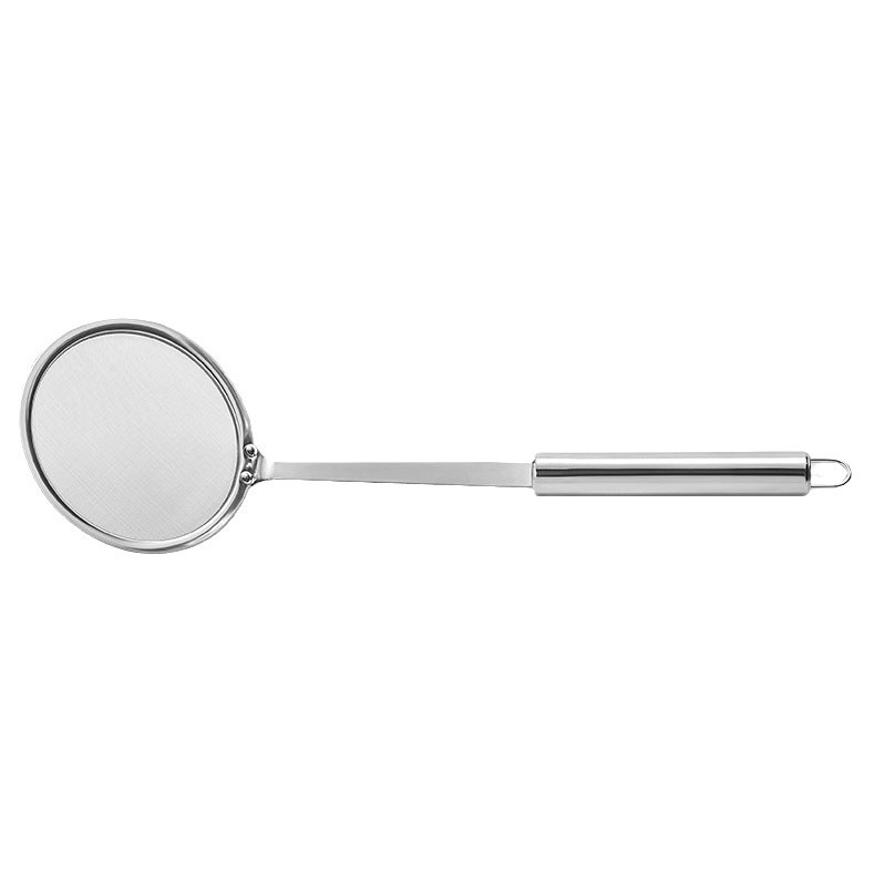 Lingură de filtrare din oțel inoxidabil, plasă ultra-fină cu 100 ochi, pentru bucătărie