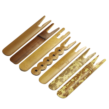 Furculiță de capac din bambus pentru ceainic japonez – accesorii pentru ceremonia ceaiului