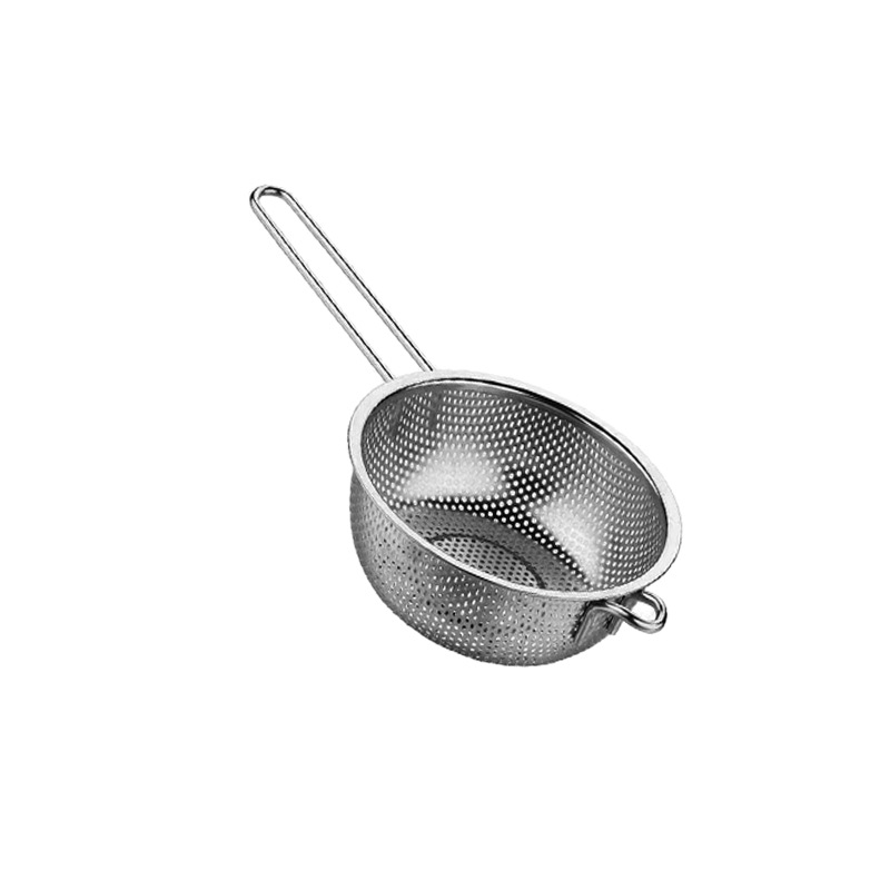 Filtru din oțel inoxidabil gros: sită pentru prăjit, coș de prăjit, lingură pentru tăiței, recipient pentru ulei, filtru cu plasă fină pentru reziduuri de ulei