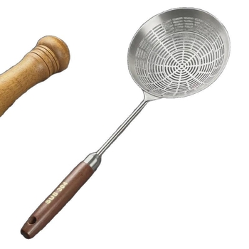 Colander mare perforat din oțel inoxidabil 304, cu cârlige duble – sită de bucătărie din plasă