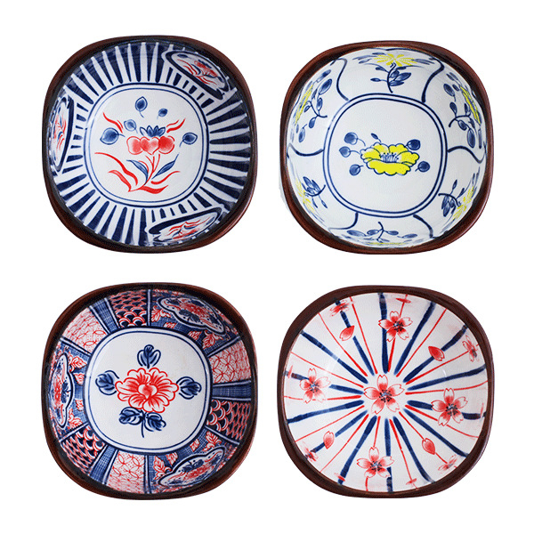 Set creativ de farfurii ceramice pentru uz casnic, farfurioare pentru sos și condimente în stil japonez