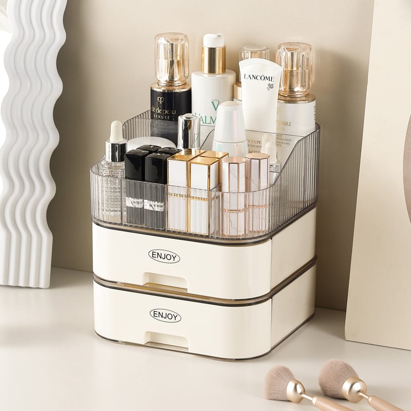 Organizator transparent pentru cosmetice, pentru birou, machiaj, ruj și pensule