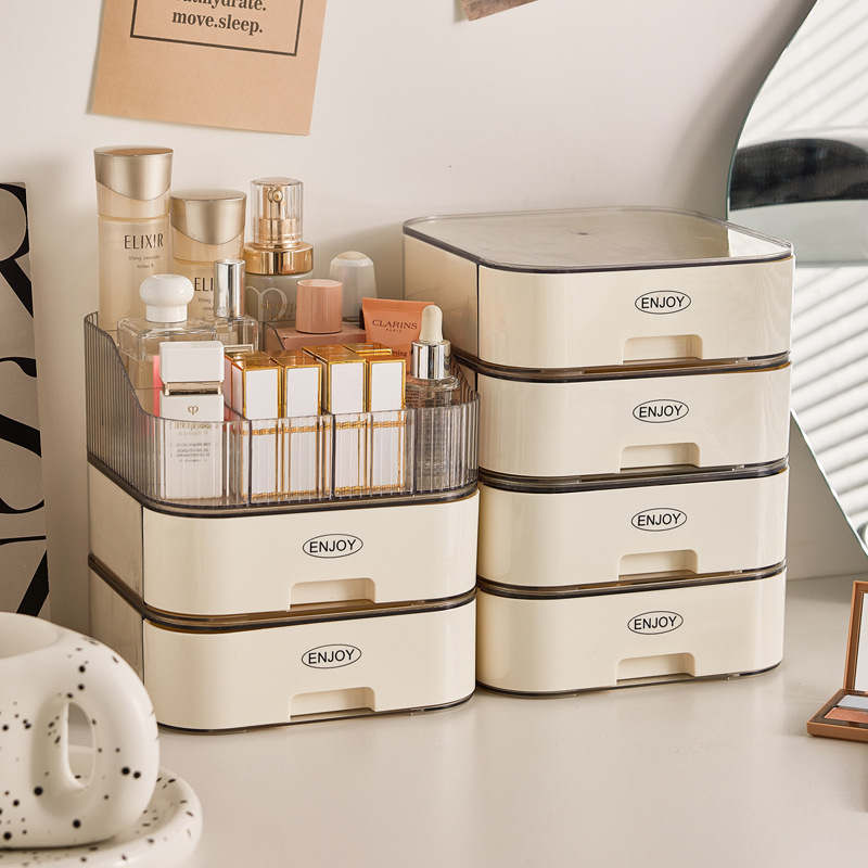 Organizator transparent pentru cosmetice, pentru birou, machiaj, ruj și pensule