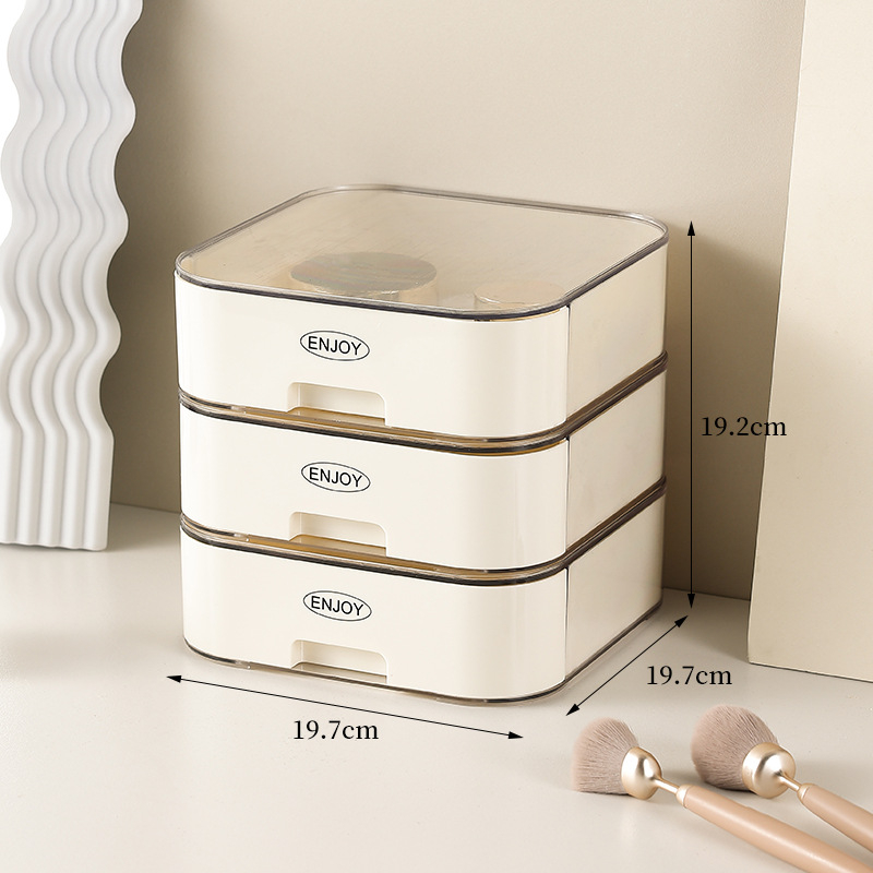 Organizator transparent pentru cosmetice, pentru birou, machiaj, ruj și pensule