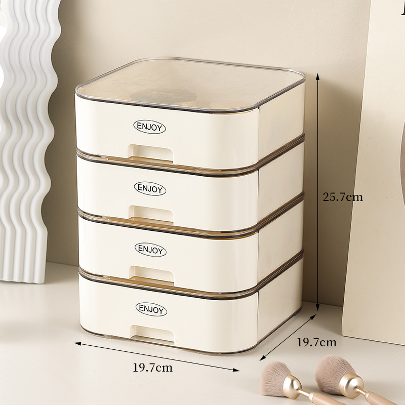 Organizator transparent pentru cosmetice, pentru birou, machiaj, ruj și pensule