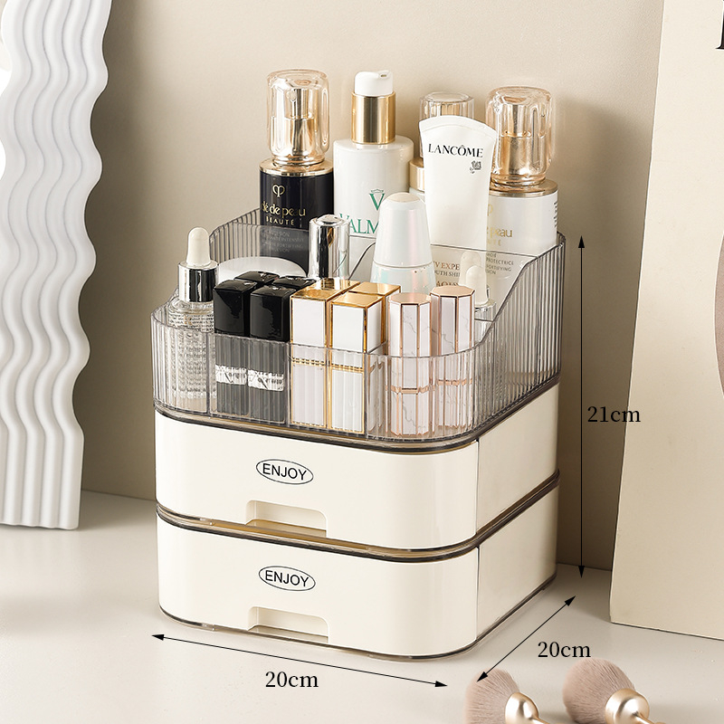Organizator transparent pentru cosmetice, pentru birou, machiaj, ruj și pensule