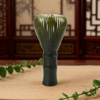 Whisk de ceai din rășină, perie de matcha comestibilă, set de unelte pentru coacere și gătit cu 100 de dinți, unelte pentru ceremonia ceaiului inspirate din dinastia Song