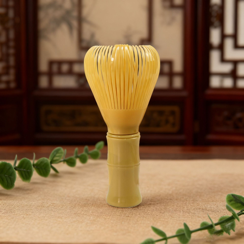 Whisk de ceai din rășină, perie de matcha comestibilă, set de unelte pentru coacere și gătit cu 100 de dinți, unelte pentru ceremonia ceaiului inspirate din dinastia Song