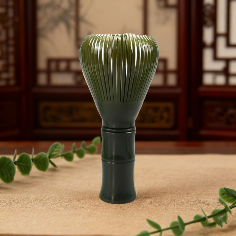Whisk de ceai din rășină, perie de matcha comestibilă, set de unelte pentru coacere și gătit cu 100 de dinți, unelte pentru ceremonia ceaiului inspirate din dinastia Song