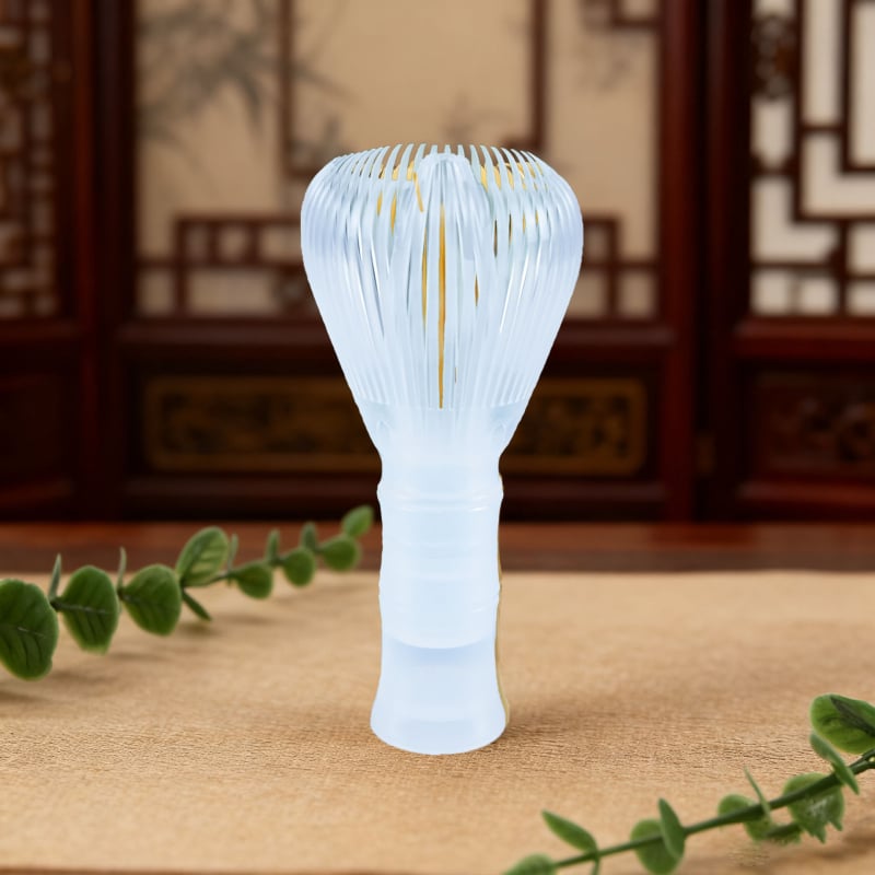 Whisk de ceai din rășină, perie de matcha comestibilă, set de unelte pentru coacere și gătit cu 100 de dinți, unelte pentru ceremonia ceaiului inspirate din dinastia Song