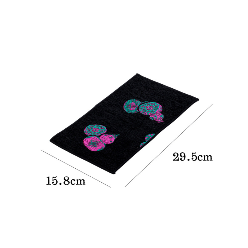 Prosop de ceai lung din material textil, accesoriu pentru ceremonia ceaiului, covoraș termic pentru ceai, covoraș mic pentru ceai, accesoriu multifuncțional pentru ceai
