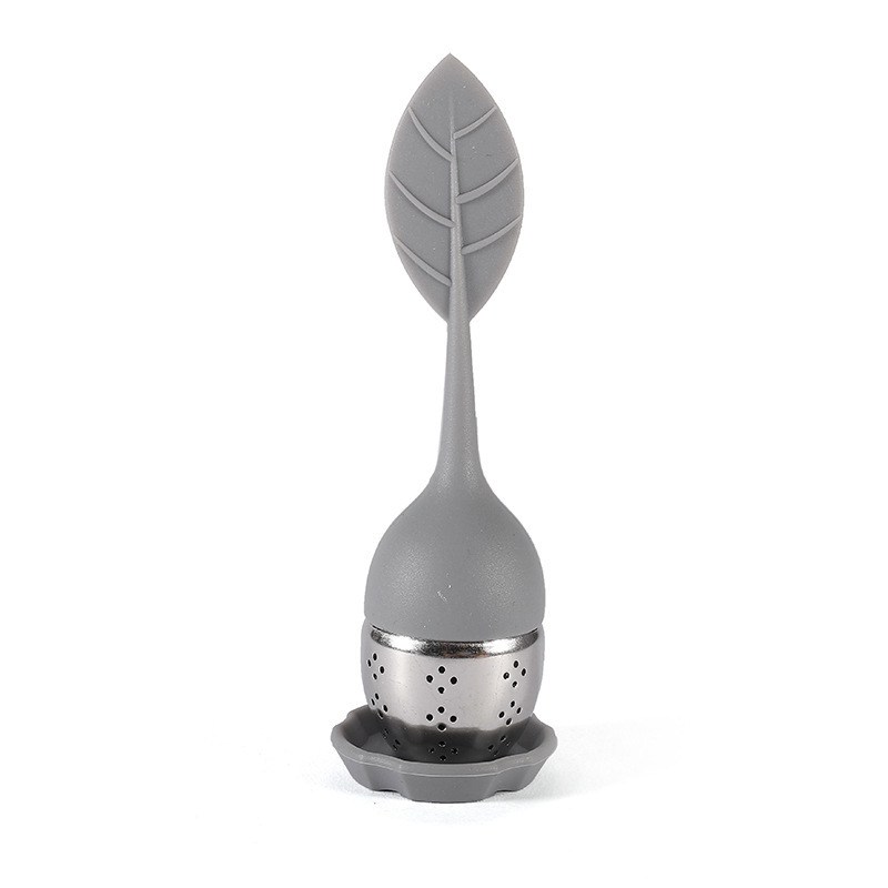 Filtru de ceai din silicon, pungă de ceai îngroșată, separator pentru frunzele de ceai, minge de infuzie pentru ceai, accesorii pentru prepararea ceaiului