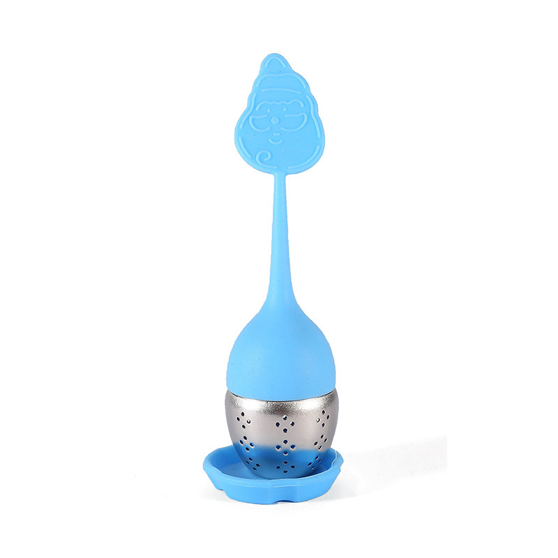 Filtru de ceai din silicon, pungă de ceai îngroșată, separator pentru frunzele de ceai, minge de infuzie pentru ceai, accesorii pentru prepararea ceaiului