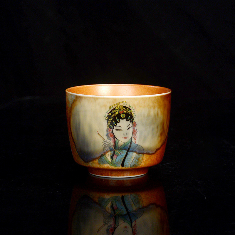 Set Gongfu Ceai: căni ceramice pentru ceai, stil chinezesc, căni pentru oaspeți, degustare de ceai