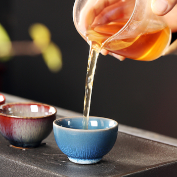 Ceașcă Gongfu din porțelan – mică ceașcă de ceai, cadou, singură ceașcă