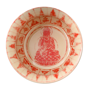 Ceașcă ceramică cu lotus – unică, pentru degustare personală de ceai Gongfu