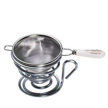 Filtru de ceai din oțel inoxidabil, stil japonez, sită pentru frunze de ceai, piese de schimb