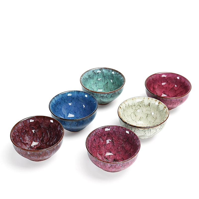 Jianzhan din ceramică, ceașcă de ceai cu design cu sute de flori, ceașcă mare Tianmu, o singură ceașcă