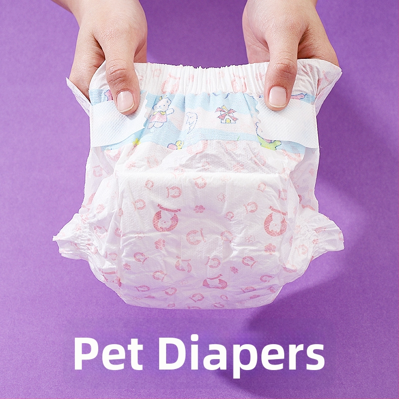 Pampers de câine de unică folosință pentru femele și masculi, pantaloni igienici și tampoane menstruale pentru câini