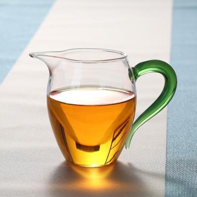 Ceai din sticlă transparentă, în formă de pinguin, dimensiune mare, accesoriu pentru ceremonia de ceai