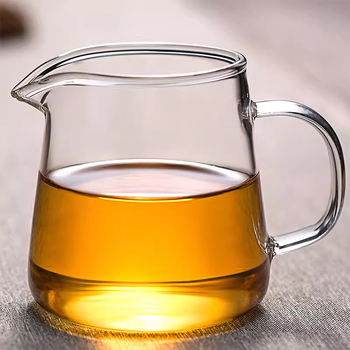 Separator de ceai din sticlă pentru birou, rezistent la temperaturi înalte, set Gongfu de ceai, capacitate mare, design îngroșat