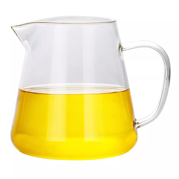 Separator de ceai din sticlă pentru birou, rezistent la temperaturi înalte, set Gongfu de ceai, capacitate mare, design îngroșat