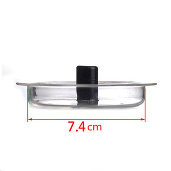 Filtru de ceai din sticlă borosilicat de înaltă calitate cu capac intern din sticlă; accesorii pentru ceainic; filtru de ceai