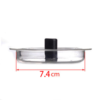 Filtru de ceai din sticlă borosilicat de înaltă calitate cu capac intern din sticlă; accesorii pentru ceainic; filtru de ceai