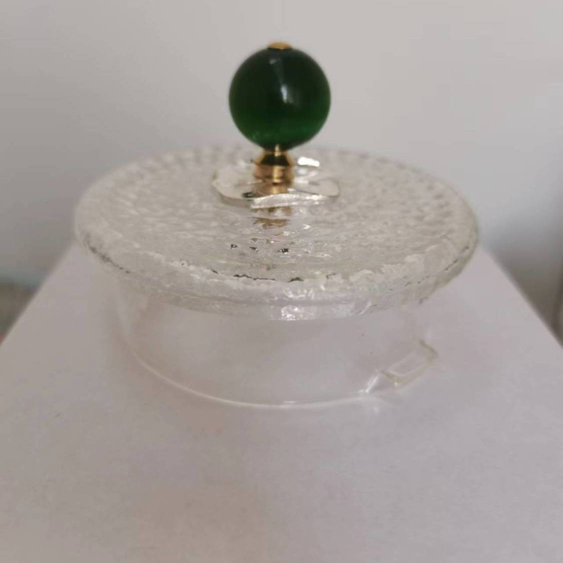 Filtru de ceai din sticlă borosilicat de înaltă calitate cu capac intern din sticlă; accesorii pentru ceainic; filtru de ceai