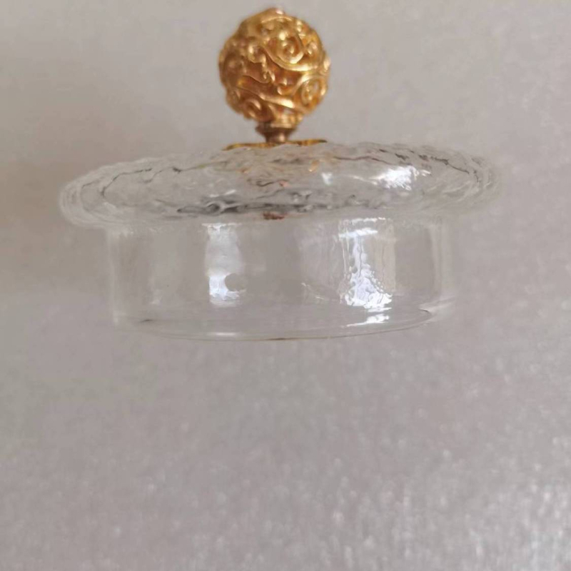 Filtru de ceai din sticlă borosilicat de înaltă calitate cu capac intern din sticlă; accesorii pentru ceainic; filtru de ceai
