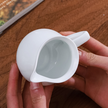 Set ceramic mare pentru ceai, cu ceașcă de distribuție, tea sea și accesorii pentru distribuția ceaiului în ceremonia Kung Fu