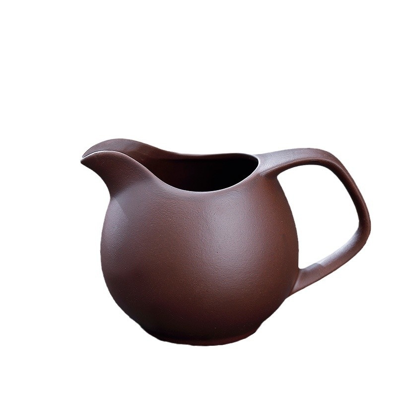 Set de ceai din ceramică, lut roșu, lucrat manual, cu vas de distribuție a ceaiului și capacitate mare — accesorii Kung Fu pentru ceai