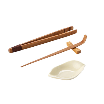 Lingură de ceai ceramică, lucrată manual, în nuanțe de albastru cerului și galben, design proaspăt și minimalist, lingură de ceai monocromă, instrument unic pentru ceremonia ceaiului