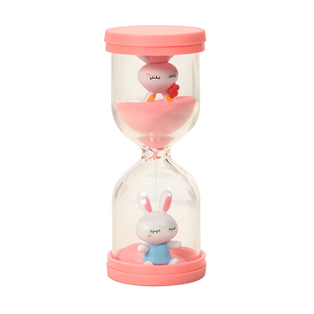 Clepsidră din plastic, în formă de macarons, pentru copii, rezistentă la căderi, 3–5–10–30 de minute, decor de birou, cadou pentru elevi