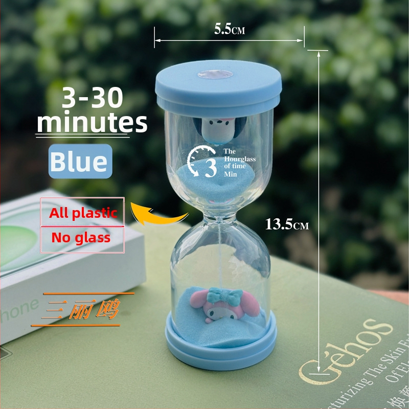 Celoplastový časovač v tvare makrónu, odolný voči pádu, pre deti, 3–5–10–30 minút, stolová ozdoba, darček pre študentov