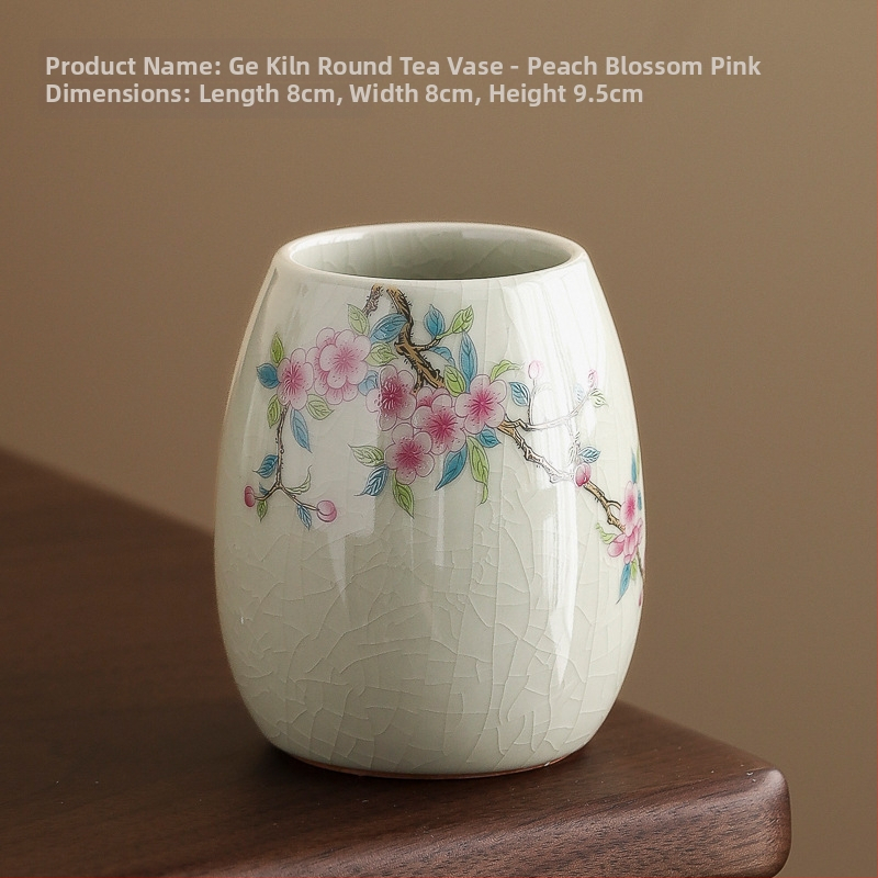 Accesorii ceramice pentru ceremonia ceaiului: țevi de depozitare pentru ceai, țeavă de ceai individuală, borcan pentru uneltele de preparare a ceaiului, sticlă pentru ceremonia ceaiului, vază mică, suport de birou pentru pixuri