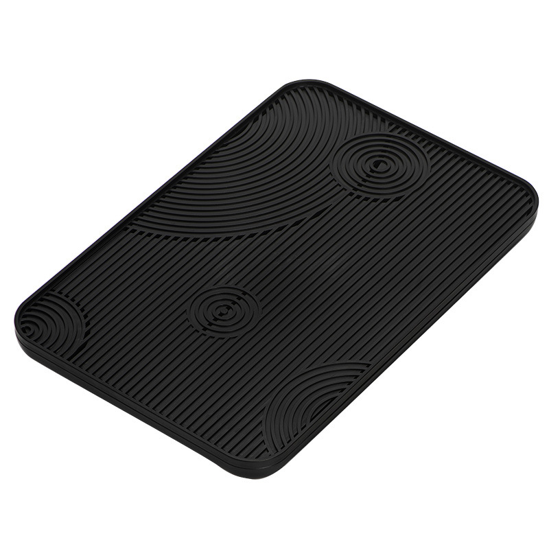Tăviță de ceai minimalistă, dreptunghiulară, pentru uz casnic, cu platformă de infuzare uscată și drenaj, set Kung Fu ceai