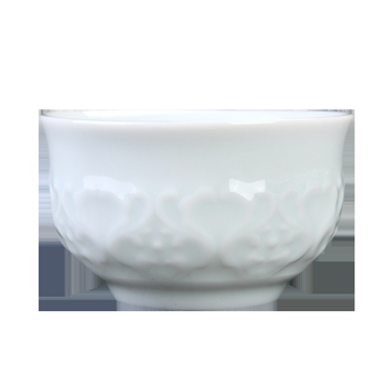 Ceașcă Gongfu pentru ceai – ceașcă ceramică individuală, set de ceai ceramic cu relief celadon, dimensiune mare