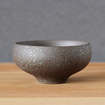 Ceașcă de ceai din ceramică de piatră pentru set Gongfu, design simplu