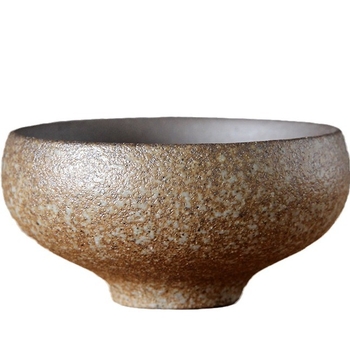 Ceașcă de ceai din ceramică de piatră pentru set Gongfu, design simplu