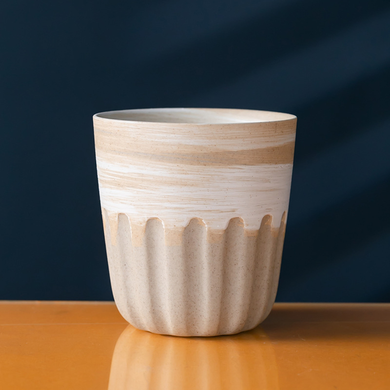 Leaf ceașcă mare din ceramică rustică, stil japonez, vintage wabi-sabi, pentru ceai, apă, masă sau cafea
