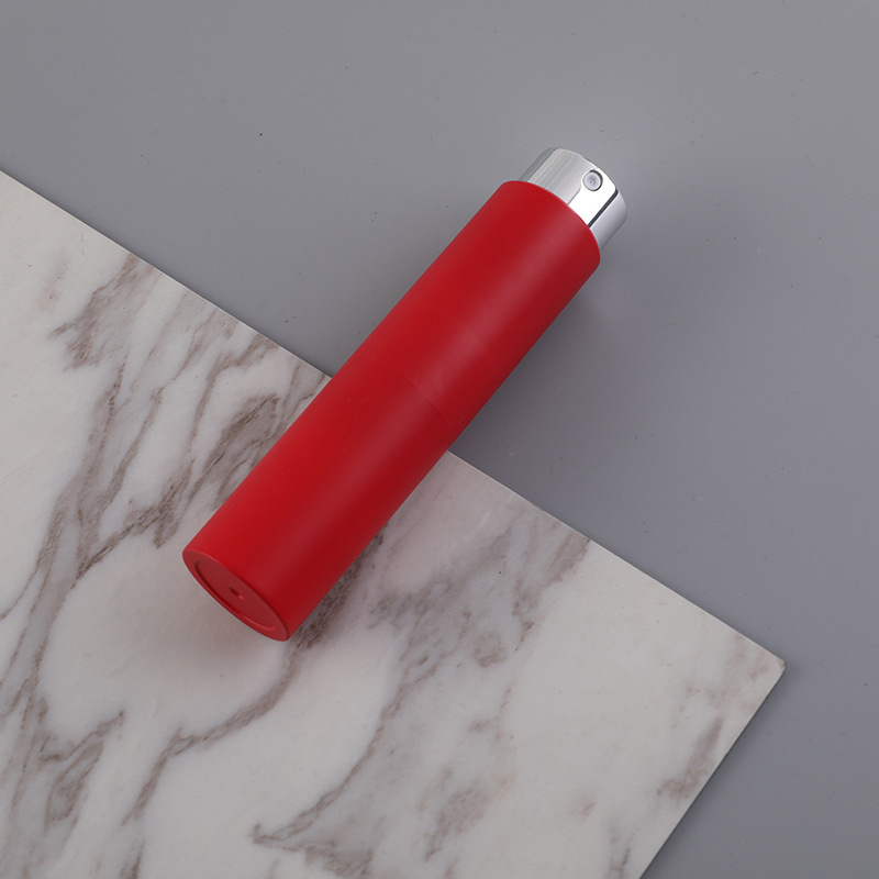 Μπουκάλι επαναφόρτισης αρώματος 20 ml με περιστρεφόμενο μηχανισμό, μακαρόν χρώμα, premium γυάλινο σπρέι μίνι φιαλίδιο αρώματος